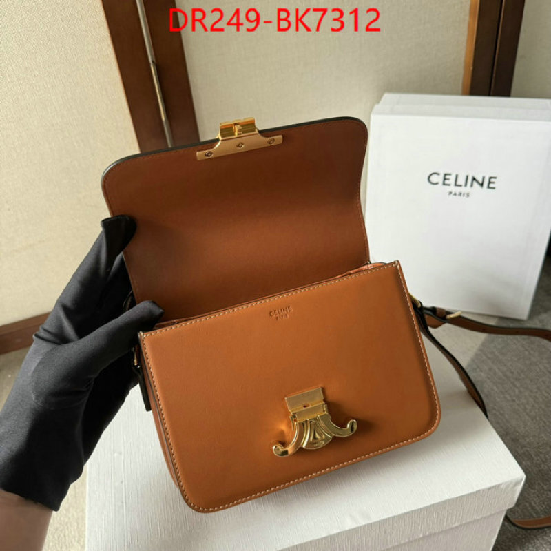 Celine Bags(TOP)-Triomphe Series cheap high quality replica ID: BK7312 $: 249USD,