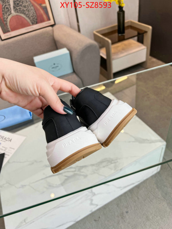 Men shoes-Prada high quality 1:1 replica ID: SZ8593 $: 105USD