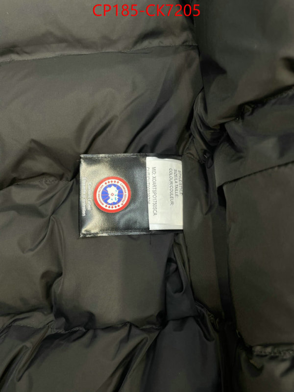 Down jacket Men-Canada Goose new designer replica ID: CK7205 $: 185USD