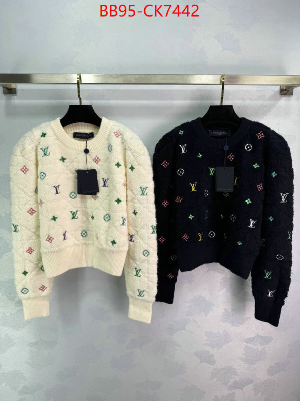 Clothing-LV fashion designer ID: CK7442 $: 95USD
