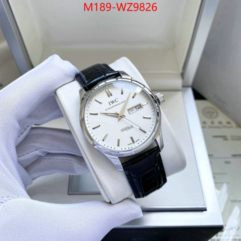 Watch(4A)-IWC website to buy replica ID: WZ9826 $: 189USD