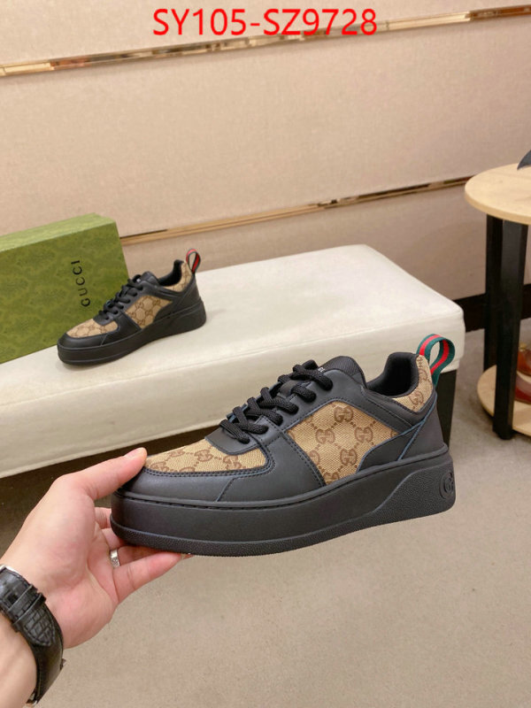 Men Shoes-Gucci 1:1 replica wholesale ID: SZ9728 $: 105USD