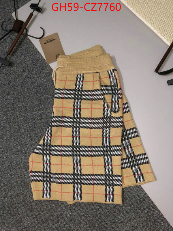 Clothing-Burberry replica best ID: CZ7760 $: 59USD