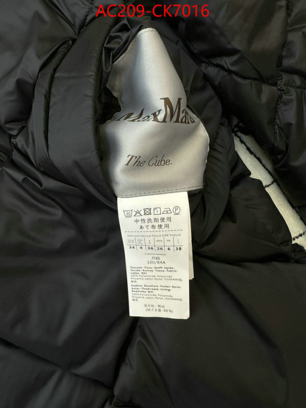 Down jacket Women-MaxMara ID: CK7016 $: 209USD