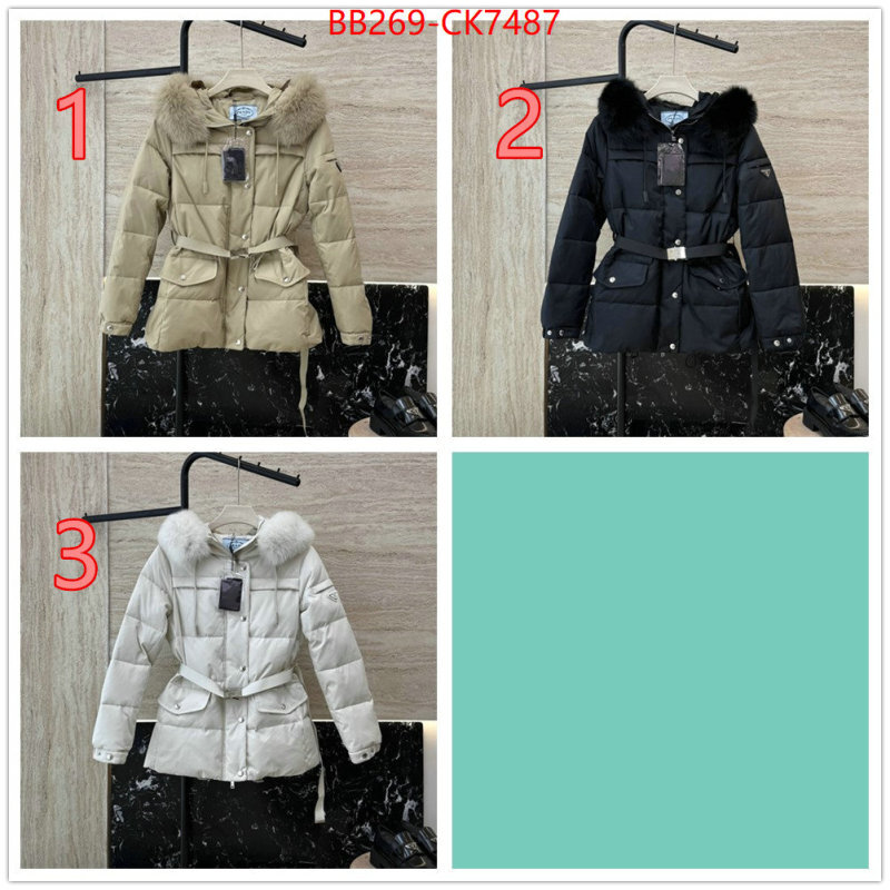 Down jacket Women-Prada website to buy replica ID: CK7487 $: 269USD