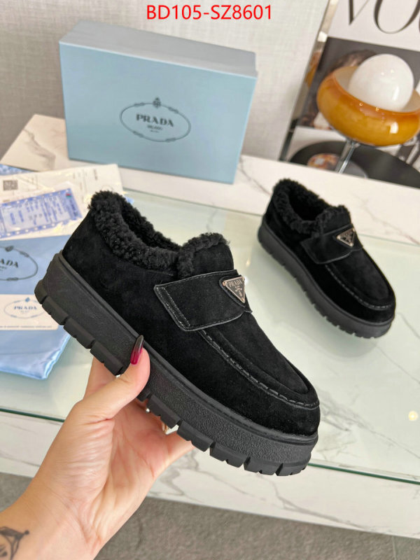 Women Shoes-Prada 1:1 replica wholesale ID: SZ8601 $: 105USD