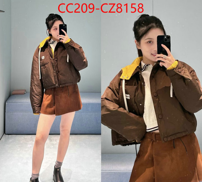 Down jacket Women-Miu Miu what are the best replica ID: CZ8158 $: 209USD