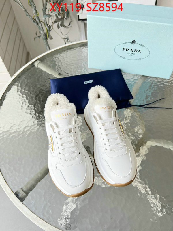 Men shoes-Prada from china ID: SZ8594 $: 119USD