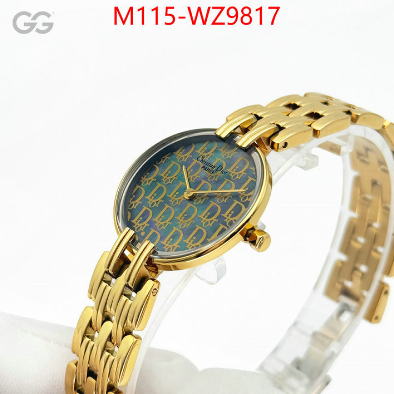 Watch(4A)-Dior what's the best place to buy replica ID: WZ9817 $: 115USD
