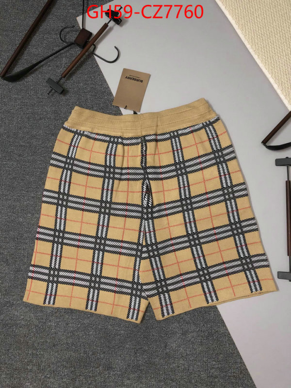 Clothing-Burberry replica best ID: CZ7760 $: 59USD