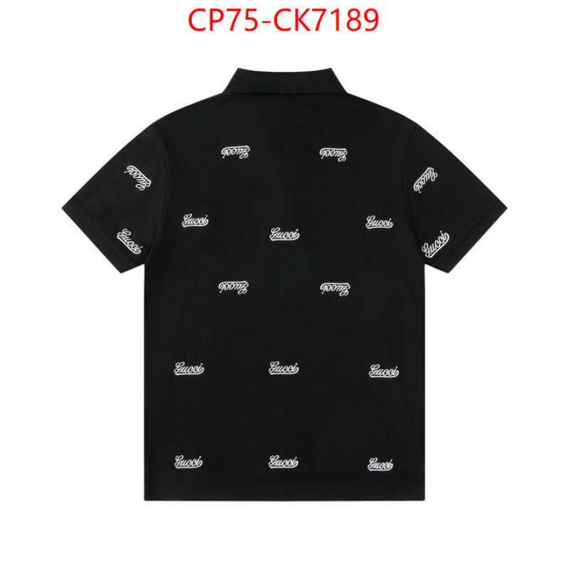 Clothing-Gucci wholesale sale ID: CK7189 $: 75USD