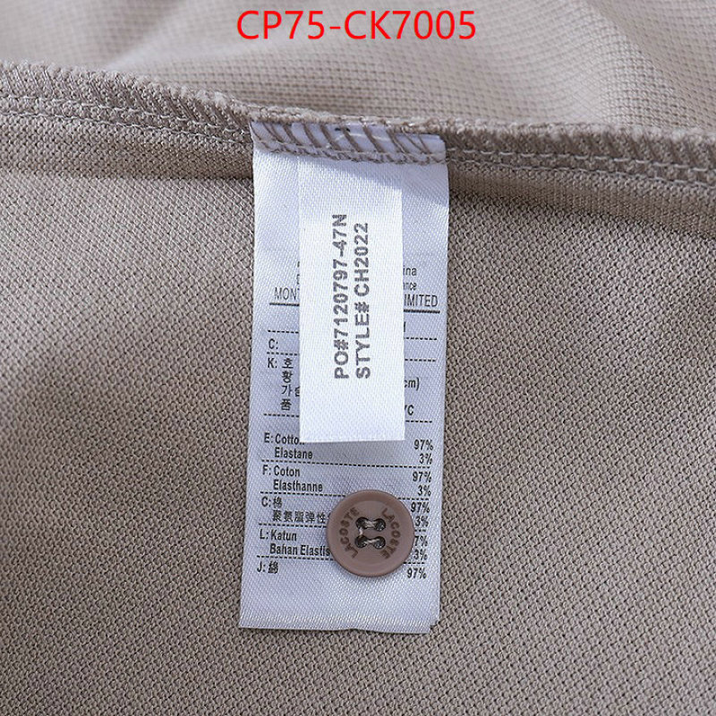 Clothing-Lacoste ID: CK7005 $: 75USD