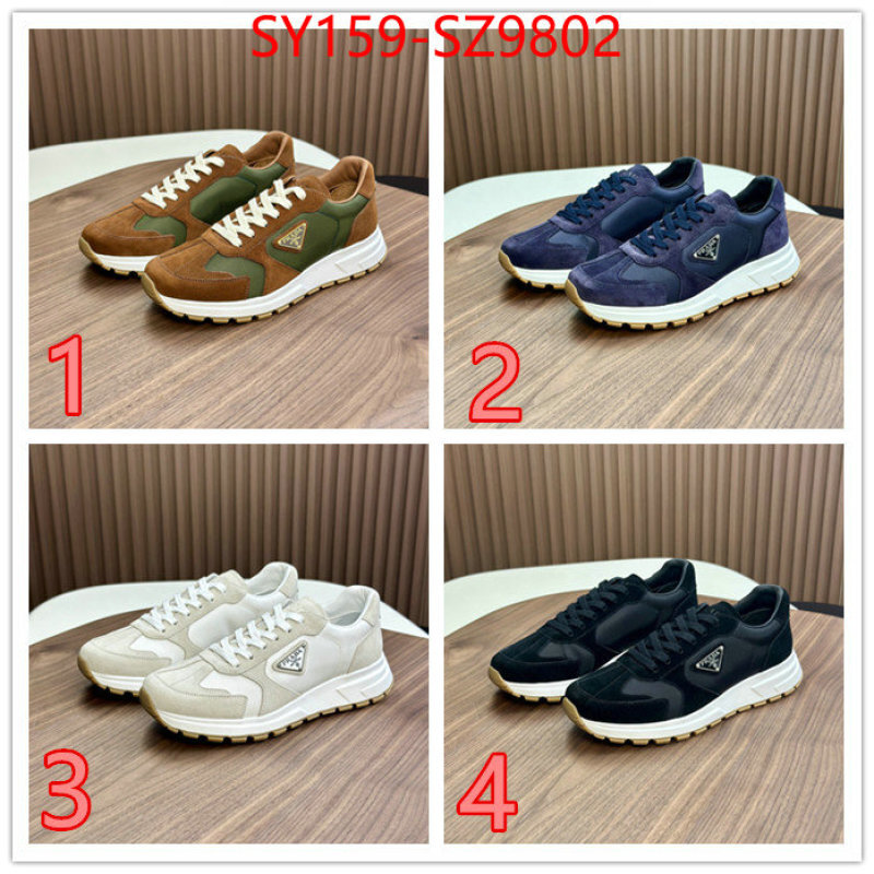 Men shoes-Prada aaaaa+ replica designer ID: SZ9802 $: 159USD