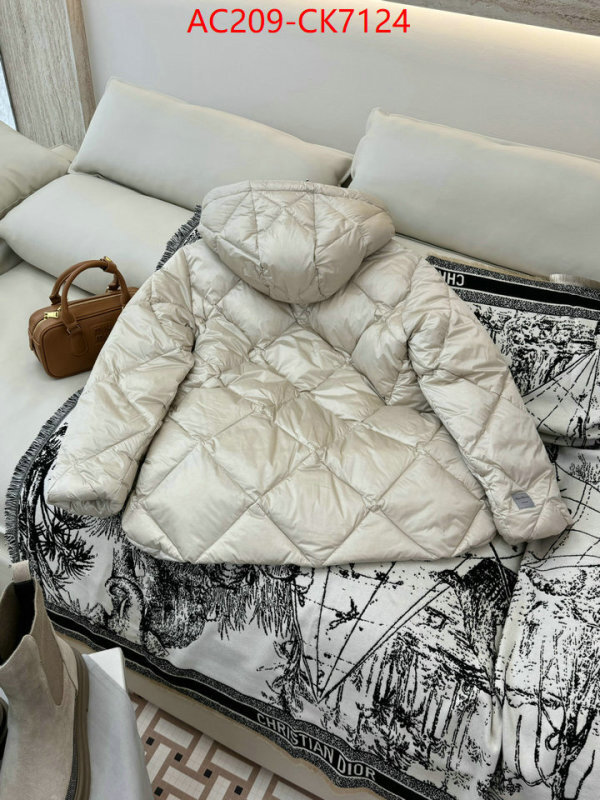 Down jacket Women-MaxMara buy best high-quality ID: CK7124 $: 209USD