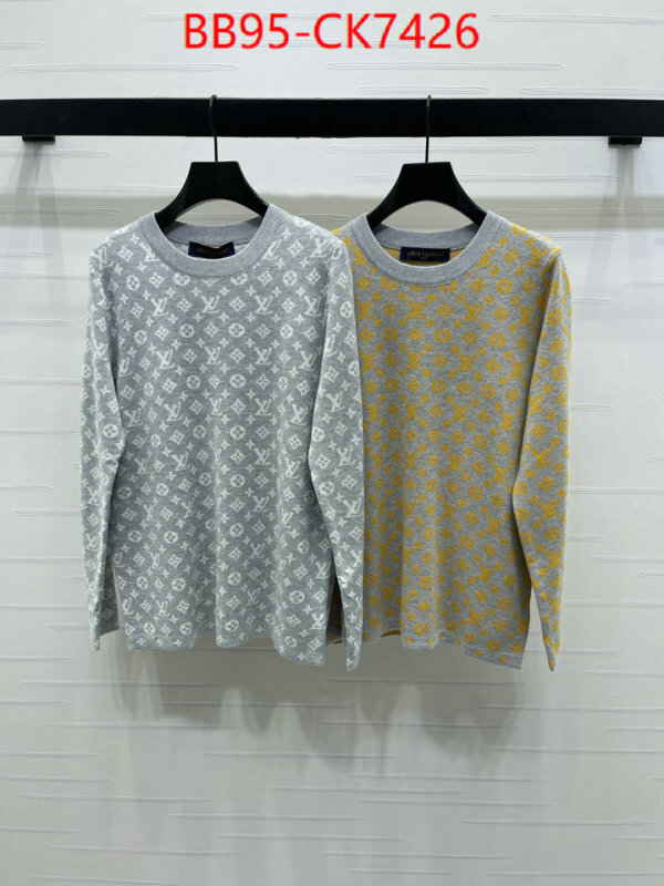 Clothing-LV top sale ID: CK7426 $: 95USD