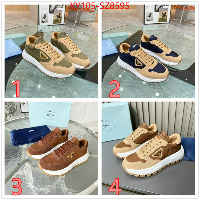 Men shoes-Prada fake high quality ID: SZ8595 $: 105USD