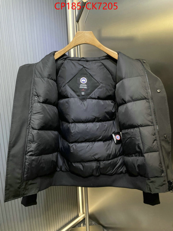 Down jacket Men-Canada Goose new designer replica ID: CK7205 $: 185USD