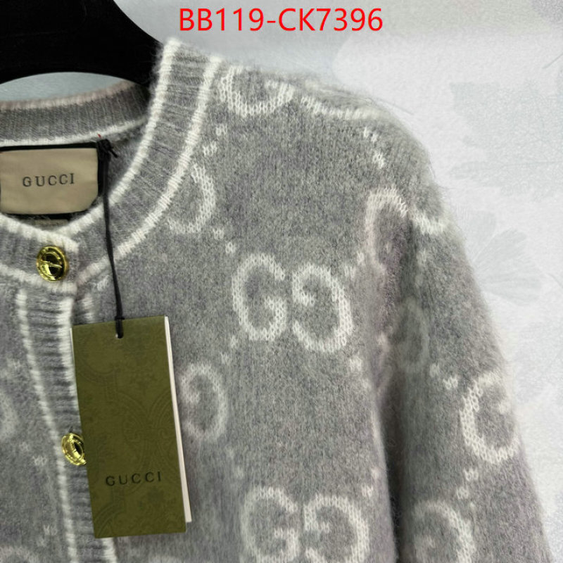 Clothing-Gucci highest quality replica ID: CK7396 $: 119USD