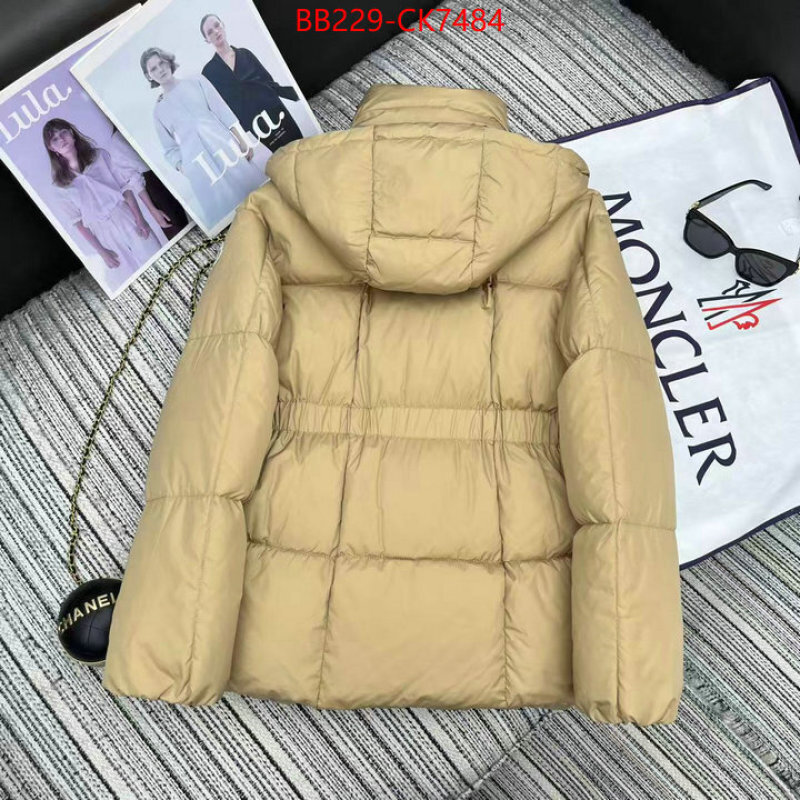 Down jacket Women-Moncler perfect replica ID: CK7484 $: 229USD
