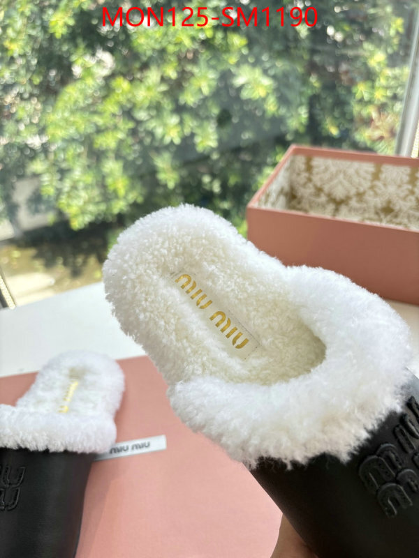 Women Shoes-Miu Miu best quality replica ID: SM1190 $: 125USD