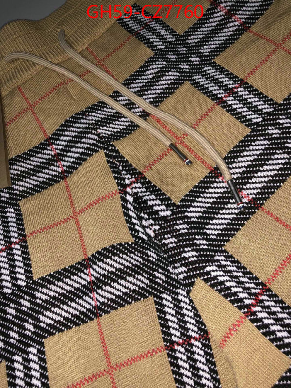 Clothing-Burberry replica best ID: CZ7760 $: 59USD