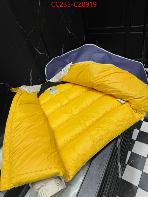 Down jacket Men-Moncler the best ID: CZ8919 $: 235USD