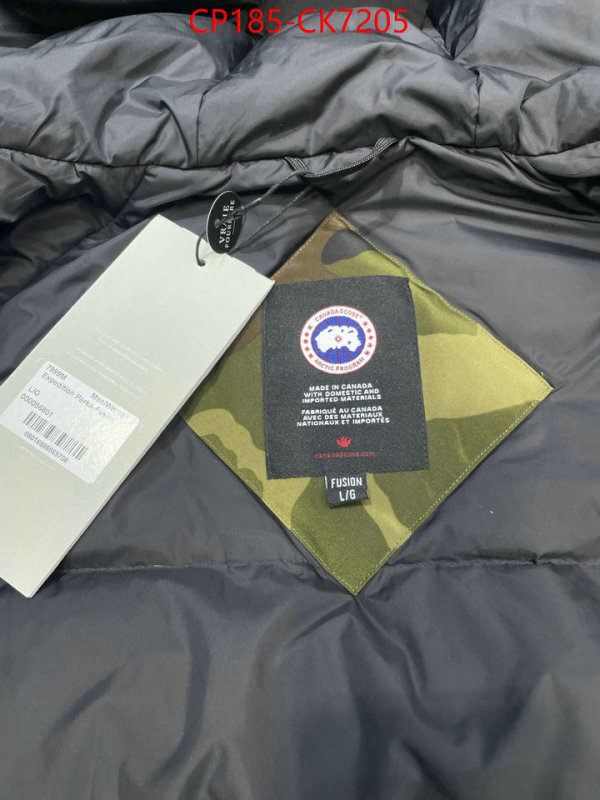 Down jacket Men-Canada Goose new designer replica ID: CK7205 $: 185USD