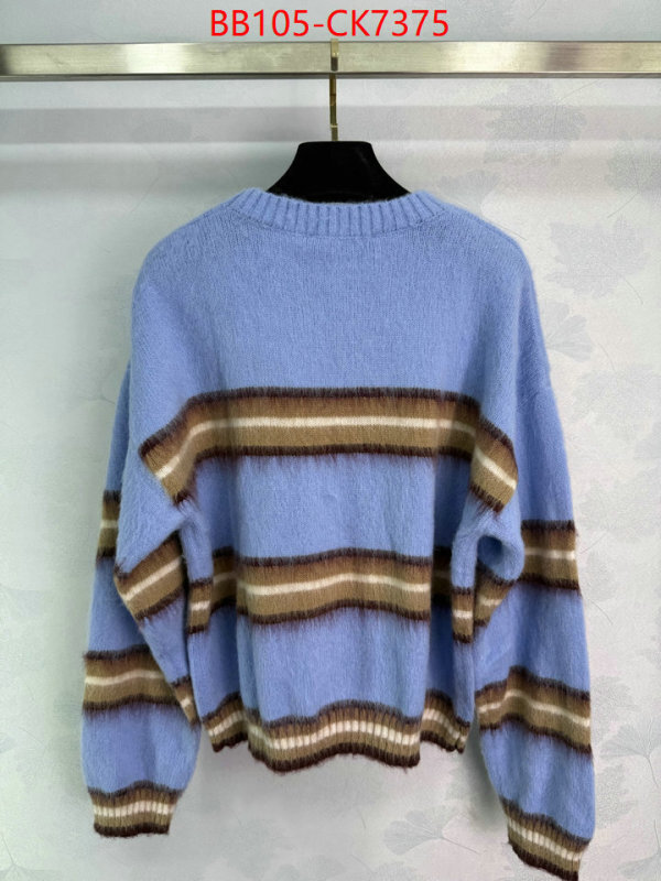 Clothing-Dior high quality ID: CK7375 $: 105USD