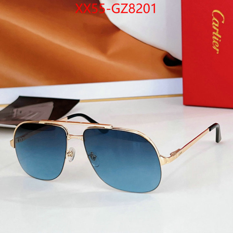 Glasses-Cartier 1:1 replica ID: GZ8201 $: 55USD