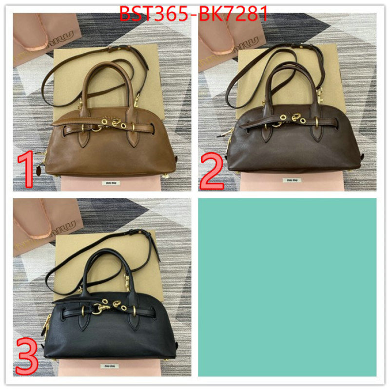 Miu Miu Bags(TOP)-Crossbody- 1:1 replica wholesale ID: BK7281 $: 365USD,