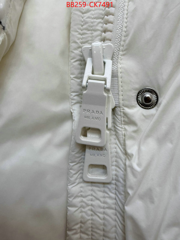 Down jacket Women-Prada cheap online best designer ID: CK7491 $: 259USD