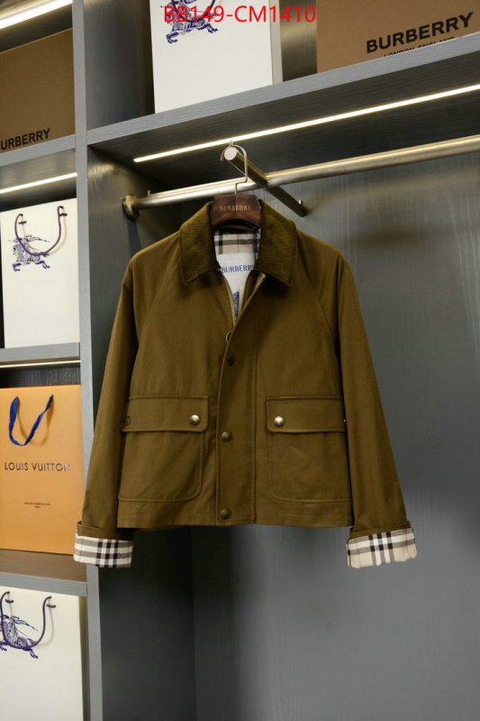 Clothing-Burberry replcia cheap ID: CM1410 $: 149USD