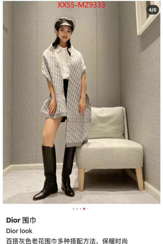 Scarf-Dior sale outlet online ID: MZ9333 $: 55USD