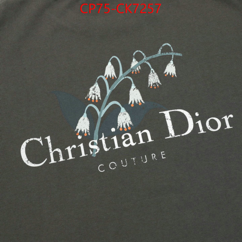 Clothing-Dior replica 1:1 high quality ID: CK7257 $: 75USD