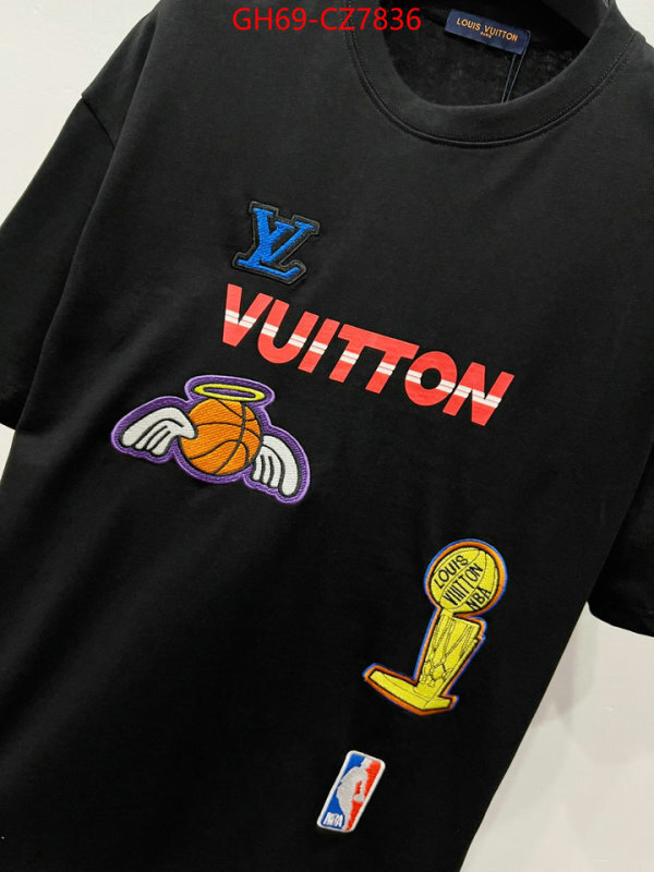 Clothing-LV best quality replica ID: CZ7836 $: 69USD