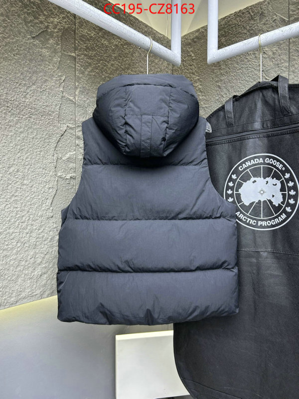 Down jacket Women-Canada Goose luxury cheap replica ID: CZ8163 $: 195USD
