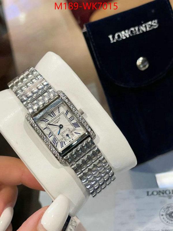 Watch(4A)-Longines first copy ID: WK7015 $: 189USD-shoes yupoo Watch(4A)-Longines first copy ID: WK7015 $: 189USD