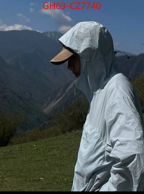 Clothing-ARCTERYX wholesale 2024 replica ID: CZ7740 $: 69USD