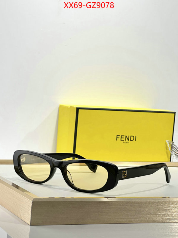 Glasses-Fendi shop now ID: GZ9078 $: 69USD