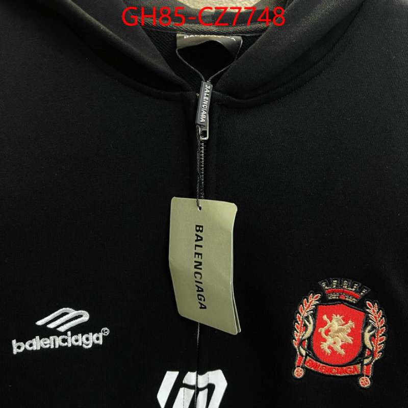 Clothing-Balenciaga top 1:1 replica ID: CZ7748 $: 85USD