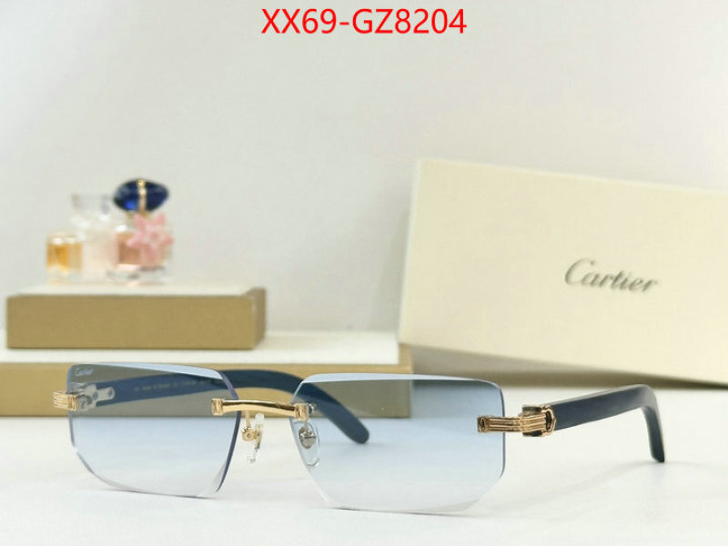 Glasses-Cartier store ID: GZ8204 $: 69USD