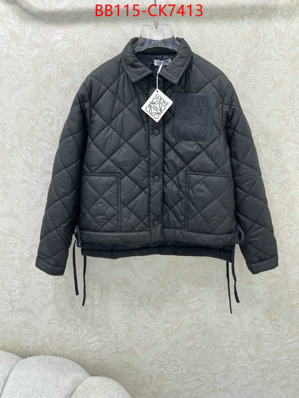 Down jacket Women-Loewe the highest quality fake ID: CK7413 $: 115USD