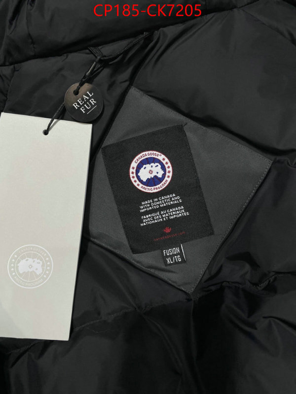 Down jacket Men-Canada Goose new designer replica ID: CK7205 $: 185USD