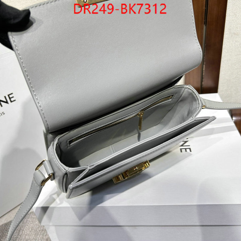 Celine Bags(TOP)-Triomphe Series cheap high quality replica ID: BK7312 $: 249USD,
