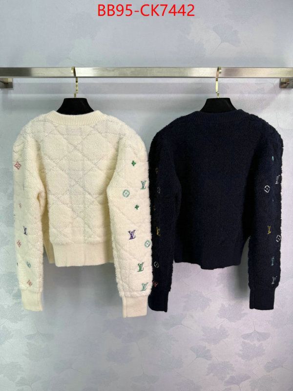 Clothing-LV fashion designer ID: CK7442 $: 95USD