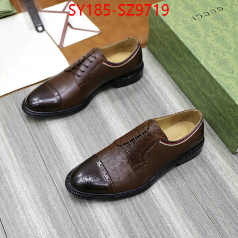 Men Shoes-Gucci can i buy replica ID: SZ9719 $: 185USD