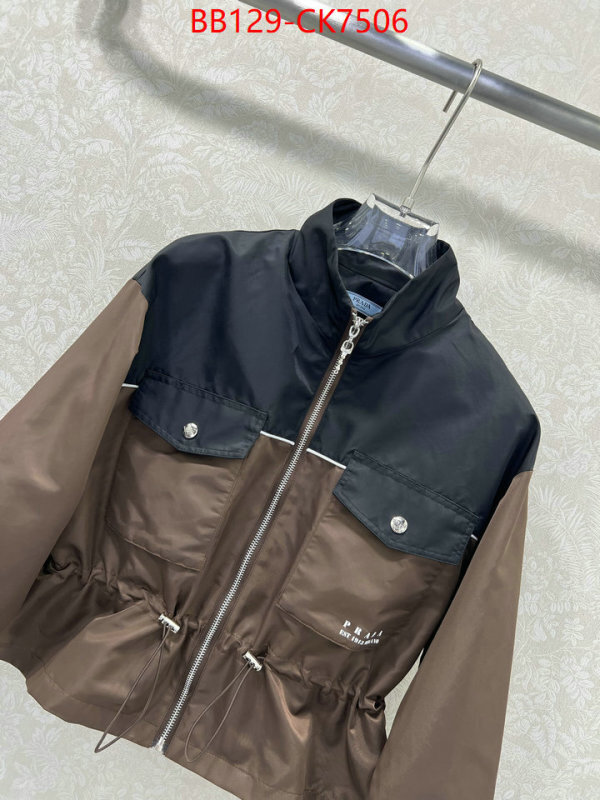 Clothing-Prada fake aaaaa ID: CK7506 $: 129USD