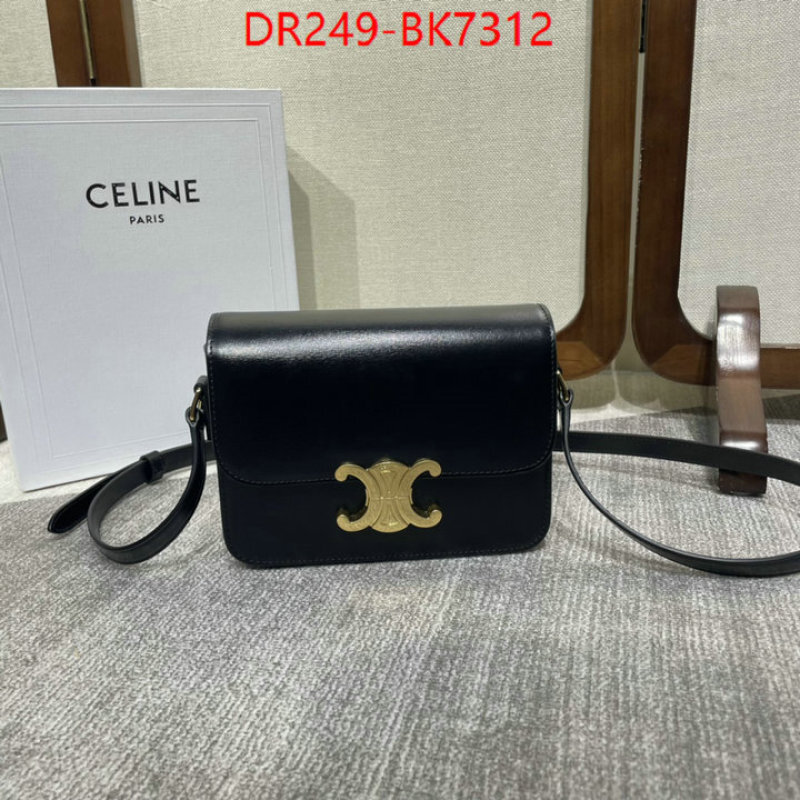 Celine Bags(TOP)-Triomphe Series cheap high quality replica ID: BK7312 $: 249USD,