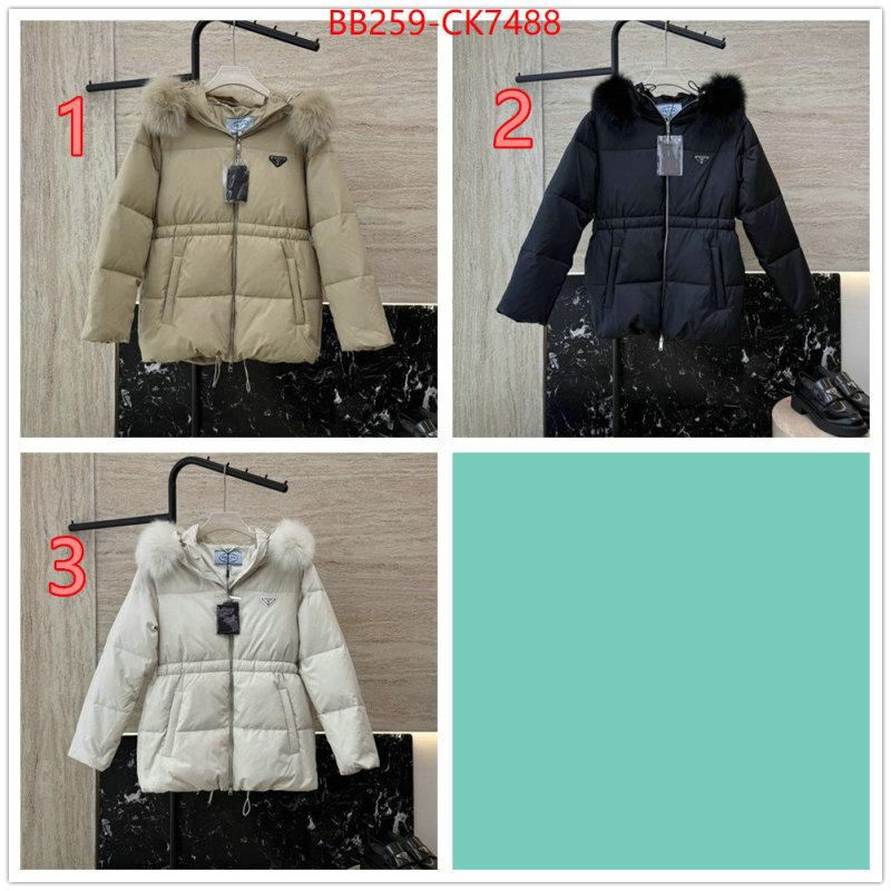 Down jacket Women-Prada fake designer ID: CK7488 $: 259USD