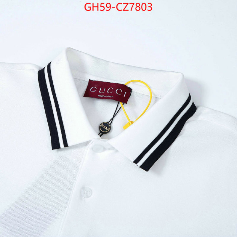 Clothing-Gucci best replica quality ID: CZ7803 $: 59USD